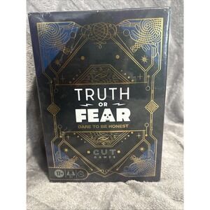 Truth or Fear: Dare To Be Honest Party Card Game Cut Games FACTORY SEALED Hasbro